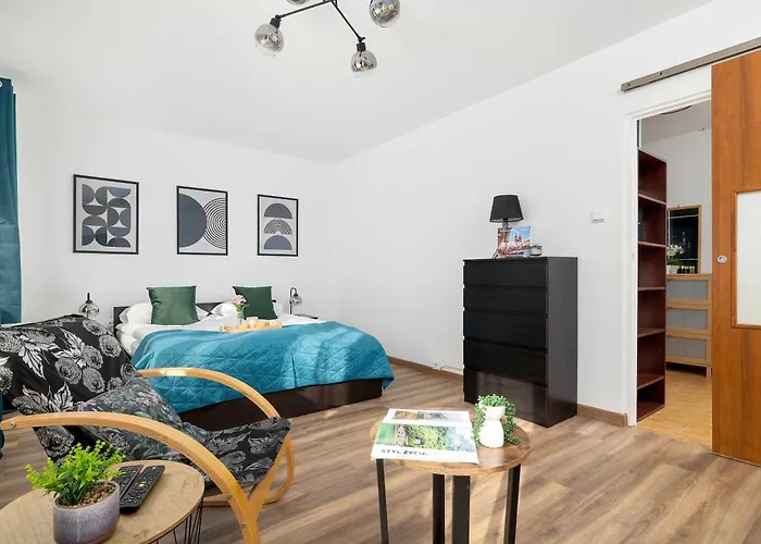 Apartment Spacious Narutowicza In Perfect For Remote Work By Renters