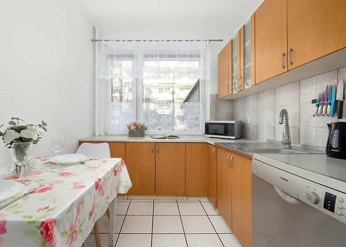 Apartment Spacious Narutowicza In Perfect For Remote Work By Renters Krakau