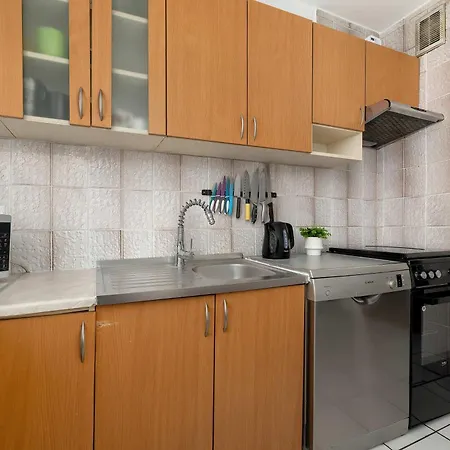 Spacious Narutowicza In Perfect For Remote Work By Renters Cracovie